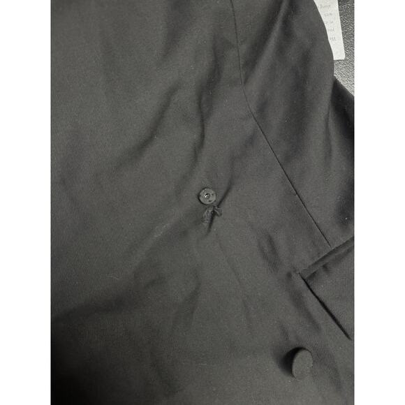 NWT Zoe And Claire Double Breasted Midi Dress Black Size Large - Picture 7 of 11